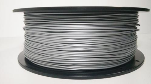 PET-G filament 1.75 mm, 1 kg, silver