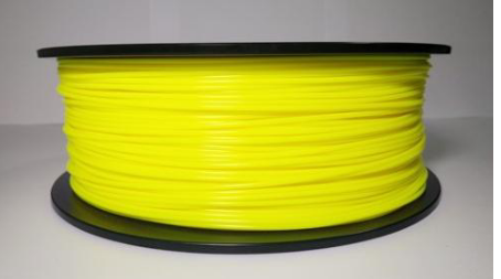 PLA filament 1.75 mm, 1 kg, yellow