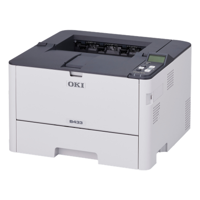 Oki B433dn, 40s/m,1200dpi, dupl., USB+GigEth.