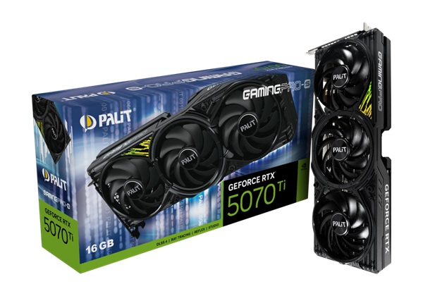 Palit RTX5070TI GamingPro-S, 16GB GDDR7