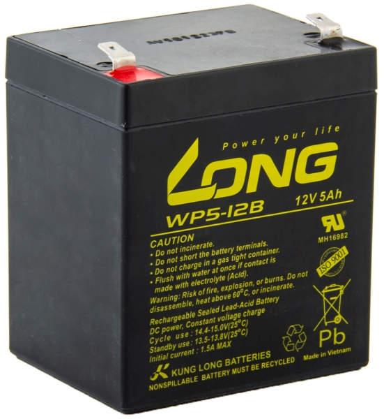 Avacom UPS baterija 12V 5Ah, F2 (WP5-12B F2)