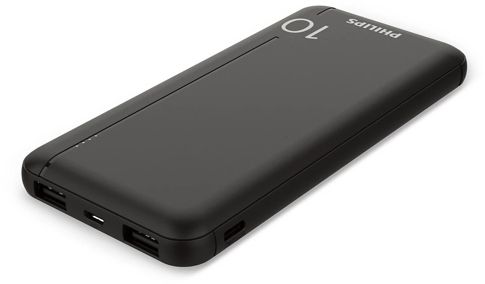 Philips Powerbank DLP1810CB, 10,000 mAh, USB-A+C