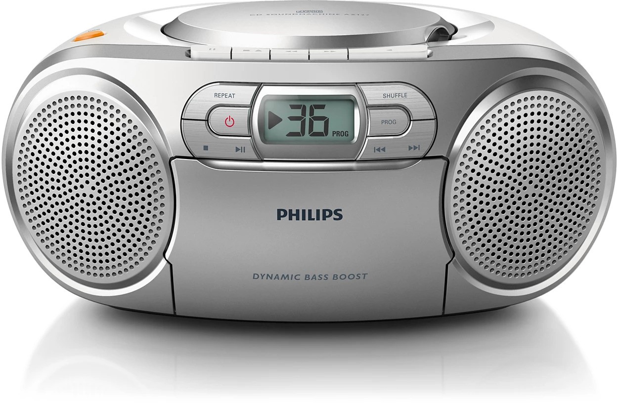 Philips CD Soundmachine AZ127, srebrna
