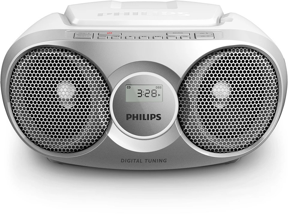 Philips CD Soundmachine AZ215S, srebrni