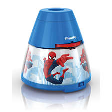 Philips projektor i noćno svjetlo 2u1, Spiderman