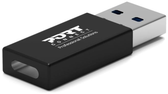 Port adapter USB-C F -> USB-A M, 2 kom