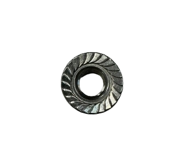 Hexagon nuts with flange and serration, 100 kom