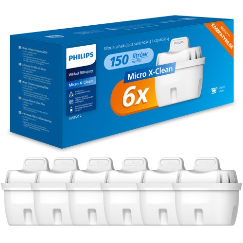 Philips AWP212 Micro X-clean 6pack filtera