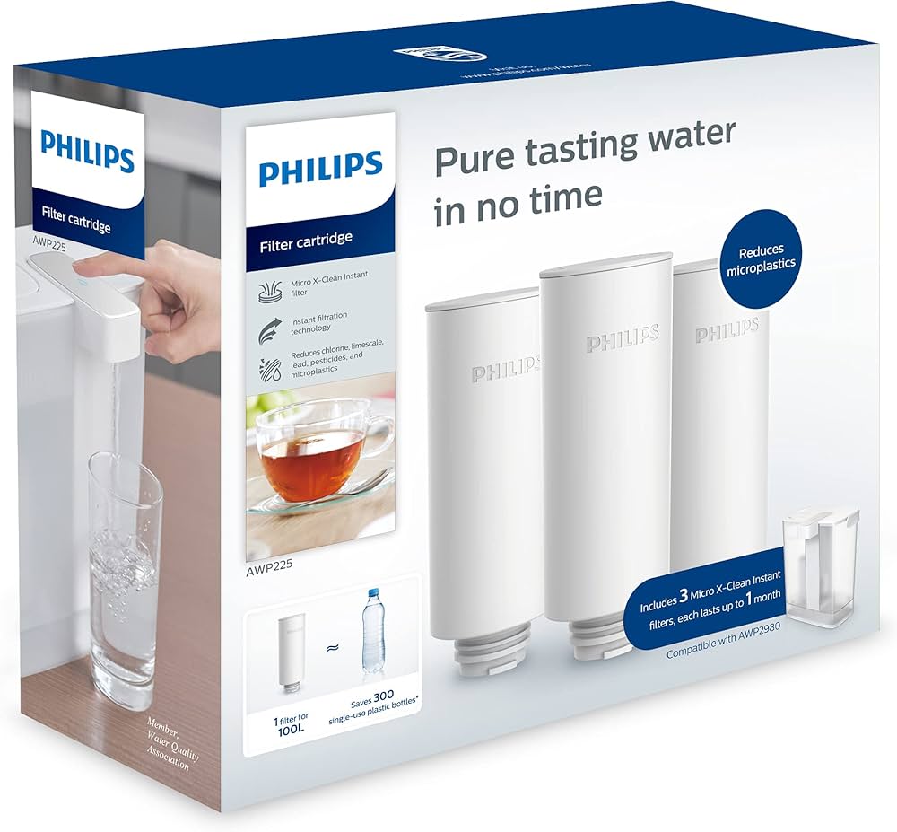 Philips AWP225 instant 3pack filtera