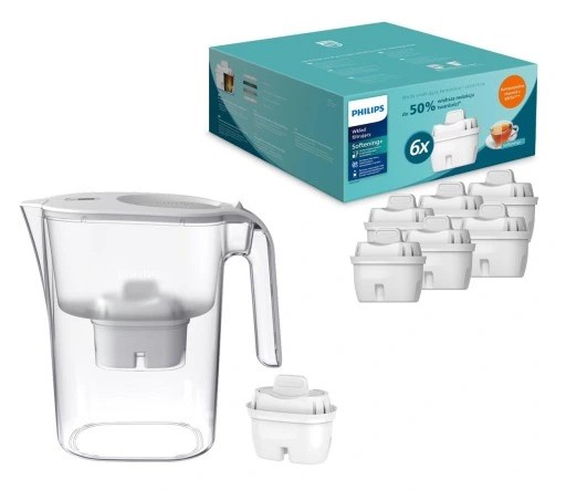 Philips AWP2933WHT vrč 2.6l +6F za vodu