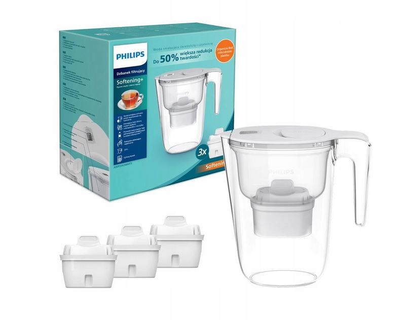 Philips AWP2943W Antiscale vrč 2.6l +3F za vodu