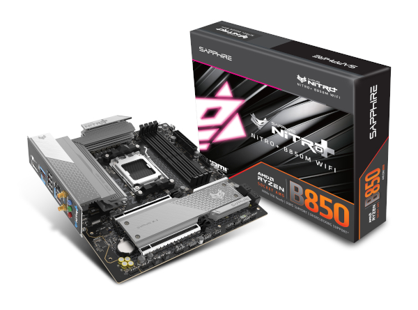 Sapphire NITRO+ B850M WIFI, AM5, DDR5
