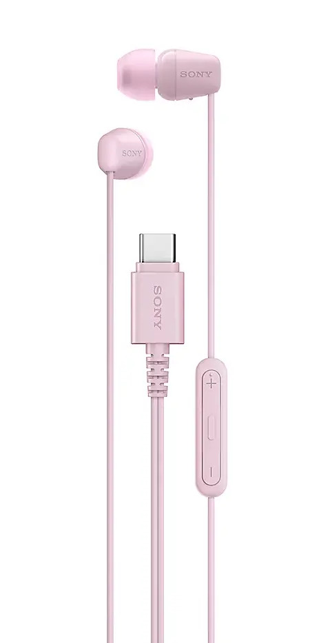 Sony IER-EX15C, USB-C slušalice, roza