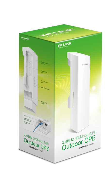 TP-Link CPE210, 2.4GHz 300Mbps 9dBi Outdoor CPE - Copia Forum