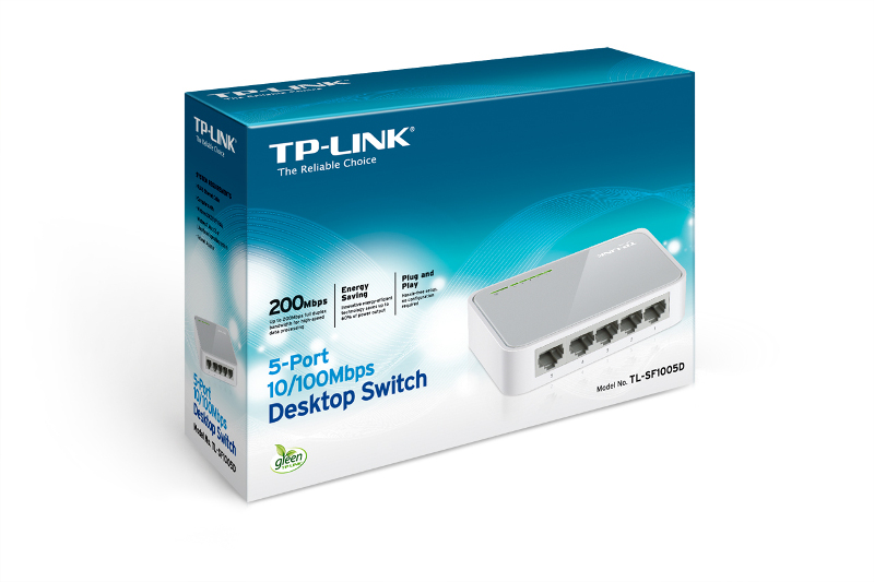 TP-Link TL-SF1005D, 5-port 10/100 switch,plastično - Copia Forum