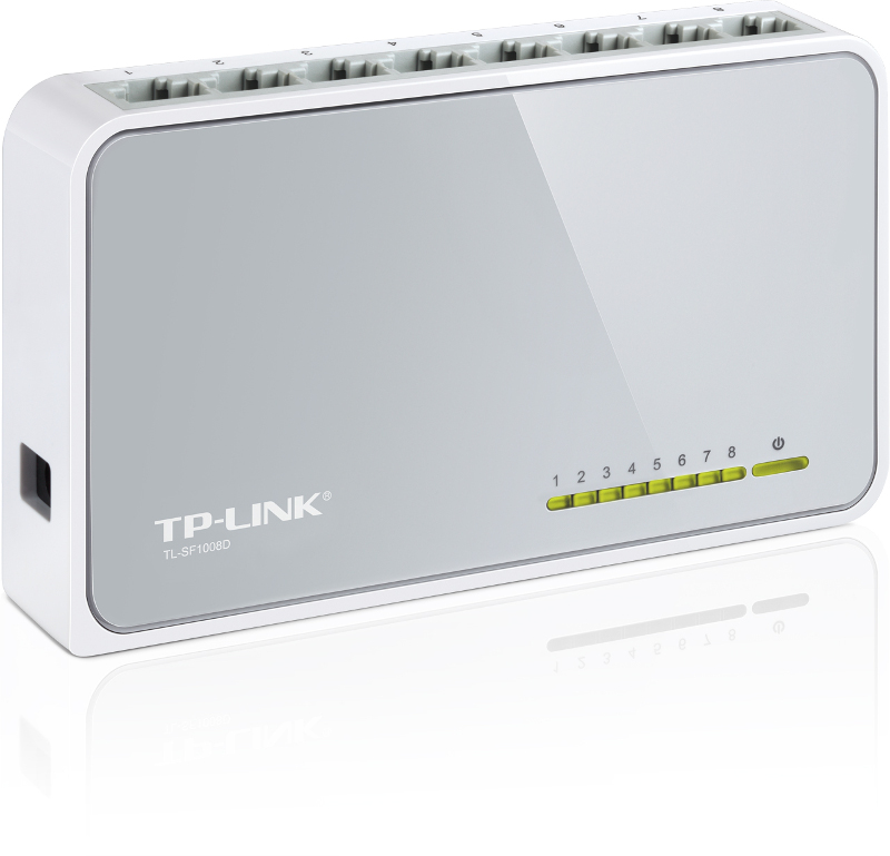 TP-Link TL-SF1008D, 8-port 10/100 switch,plastično - Copia Forum