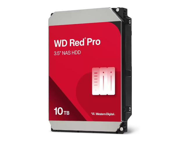 WD Red Pro WD103KFBX, 10TB, 3,5