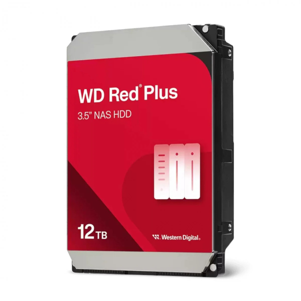 WD Red Plus WD120EFGX, 12TB, 3,5