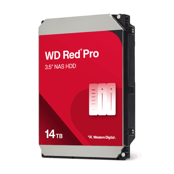 WD Red Pro WD142KFGX 14TB, 3,5