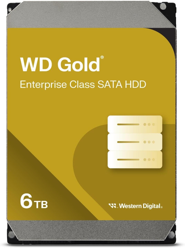 WD Gold WD6004FRYZ 6TB, 3,5