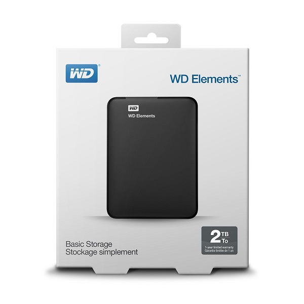 WD Elements 2TB Portable 2,5