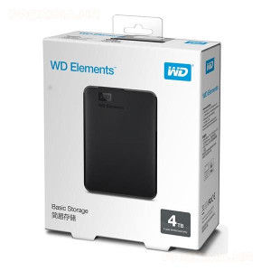WD Elements 4TB Portable 2,5